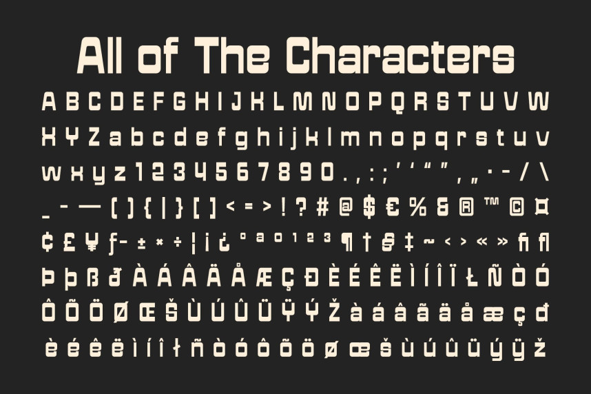 CS Strider Font preview image 5