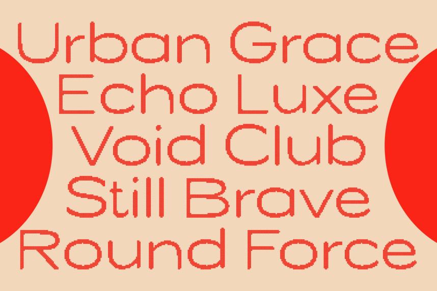 Cenios Rounded Disco Font preview image 2