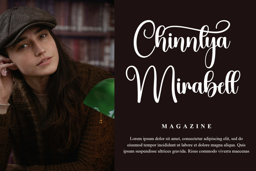 Eternal Signature Style Script Font preview image 2