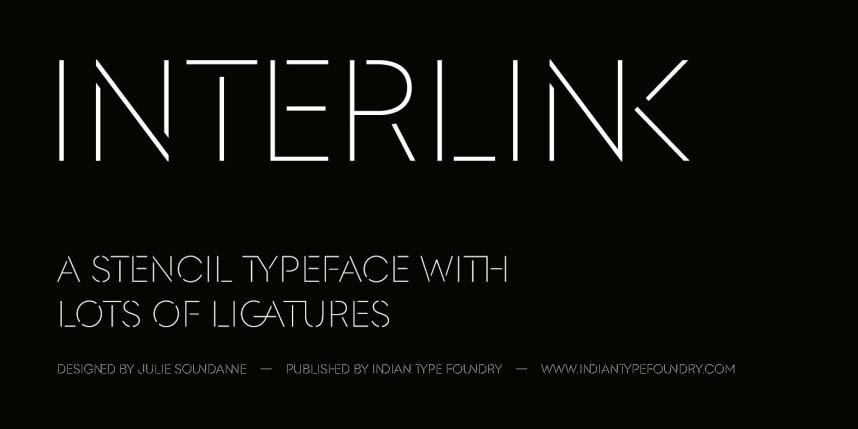 Interlink Font