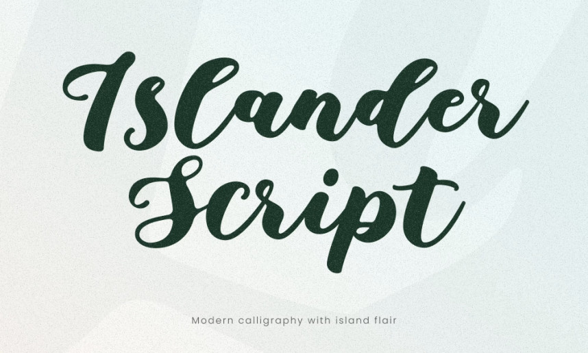 Islander Script Font