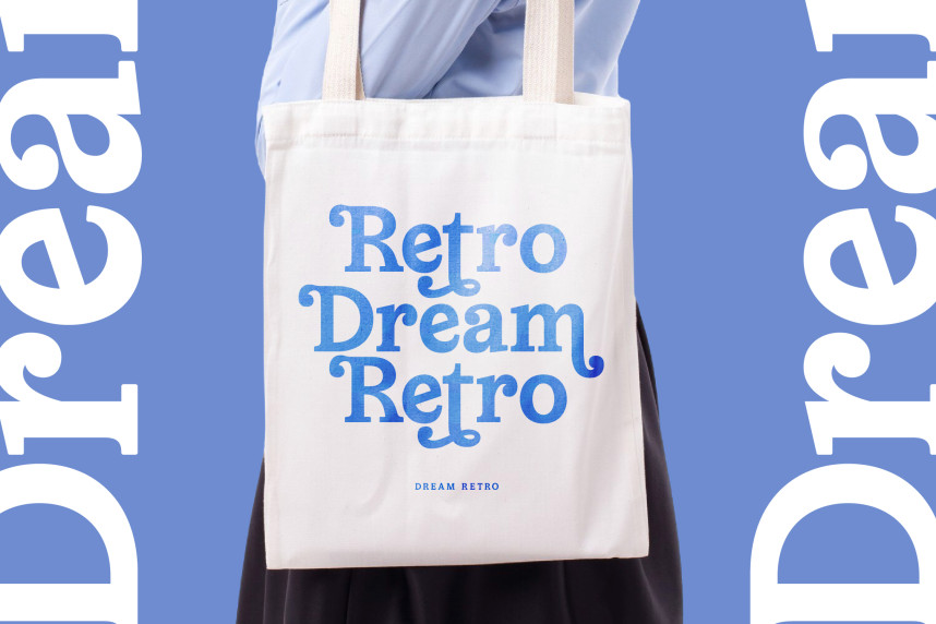 Meridi Rolitud Typeface preview image 3