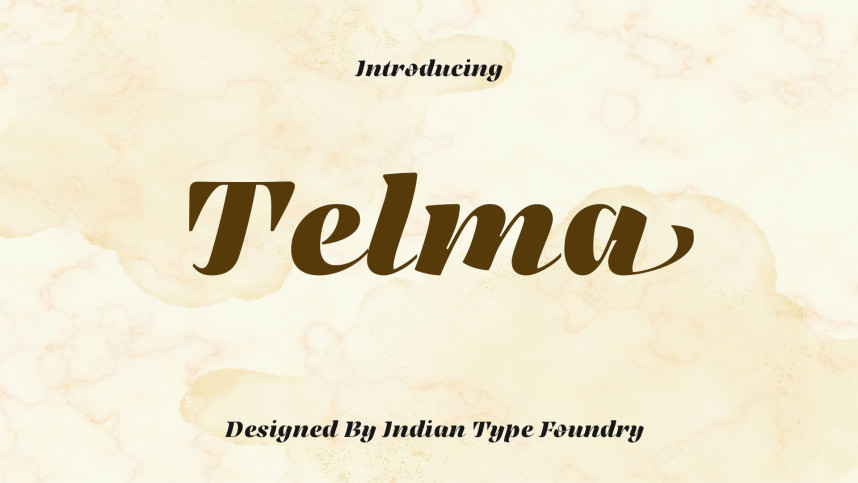 Telma Script Font
