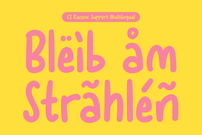 CS Racons Font preview image 4
