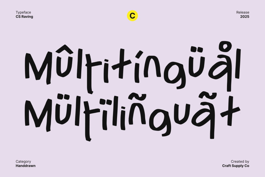 CS Raving Font preview image 4