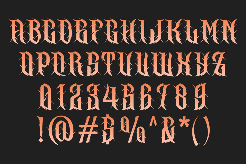 CS Wraith Font preview image 5