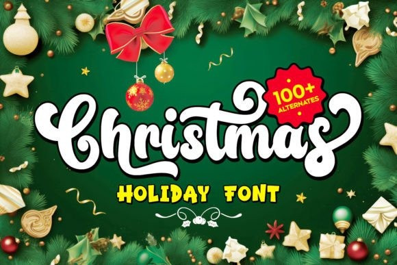 Christmas Holiday - Style Script Font