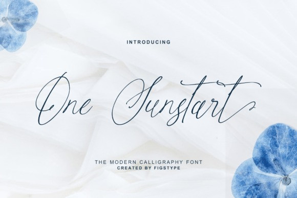 One Sunstart Font