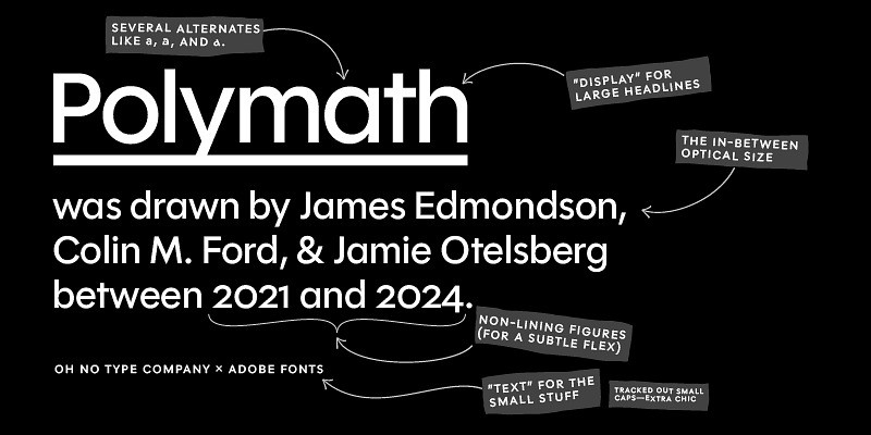 Polymath Font Family