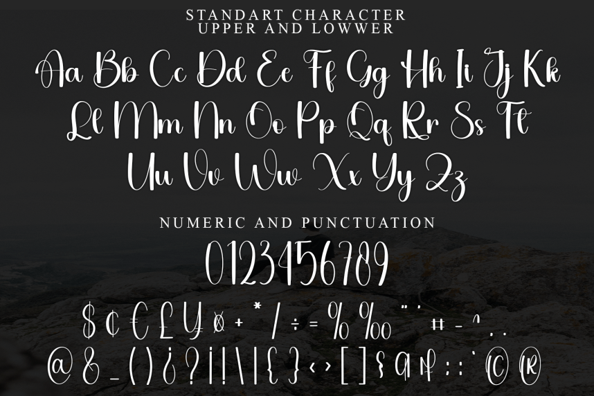 Rustic Valentine Style Script Font preview image 5