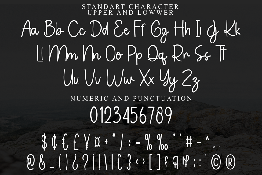 Script Wonderful Script Handwritten Font preview image 5
