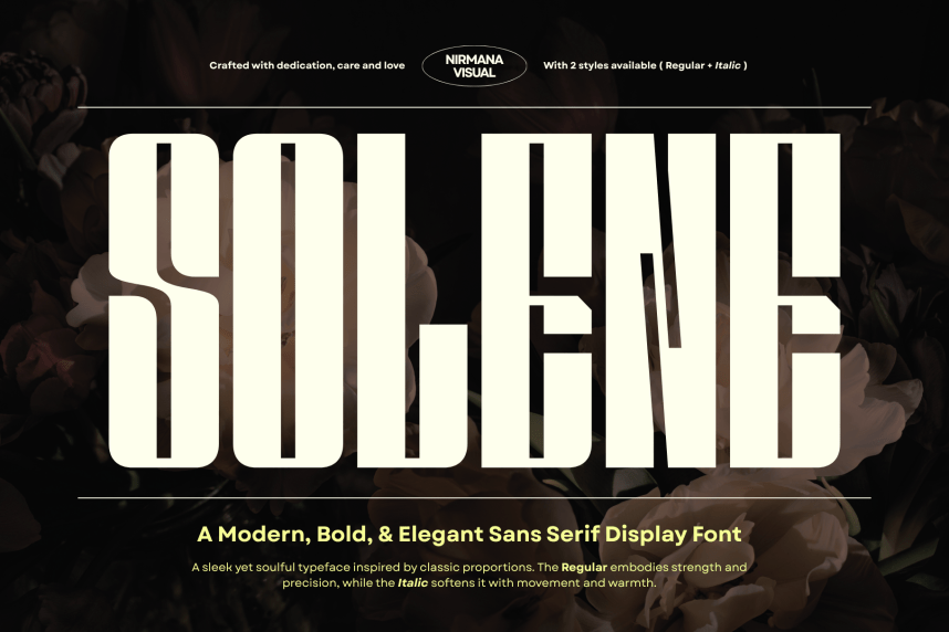 Solene Condensed Font
