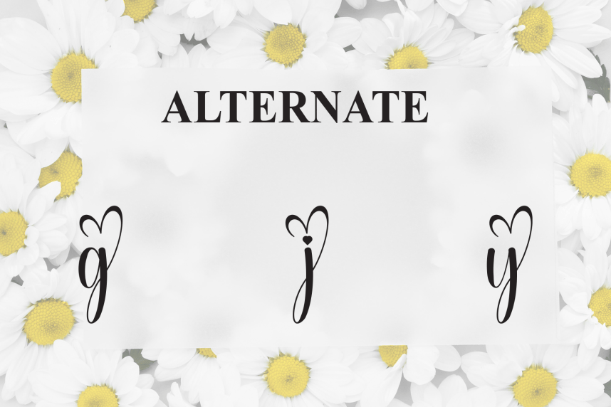 Daisy – New Style Handwritten Font preview image 5