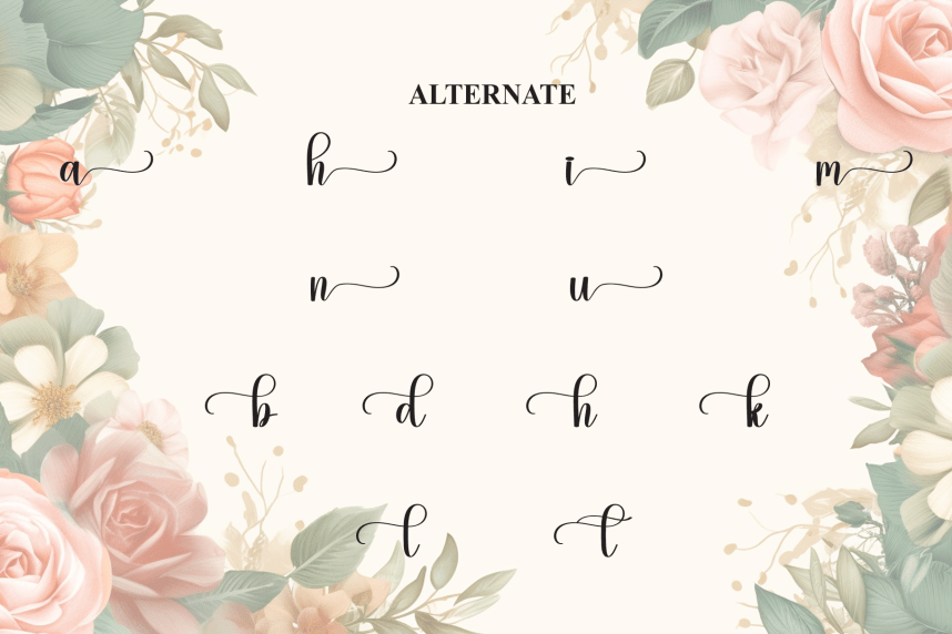 Handwritten – Elegant Script Handwritten Font preview image 5