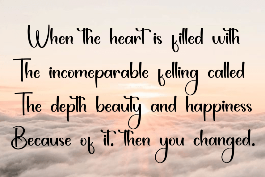 Drawing Handmade Style Script Font preview image 3