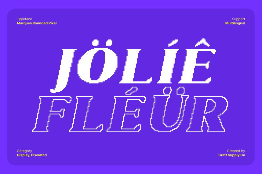Marques Rounded Pixel preview image 4