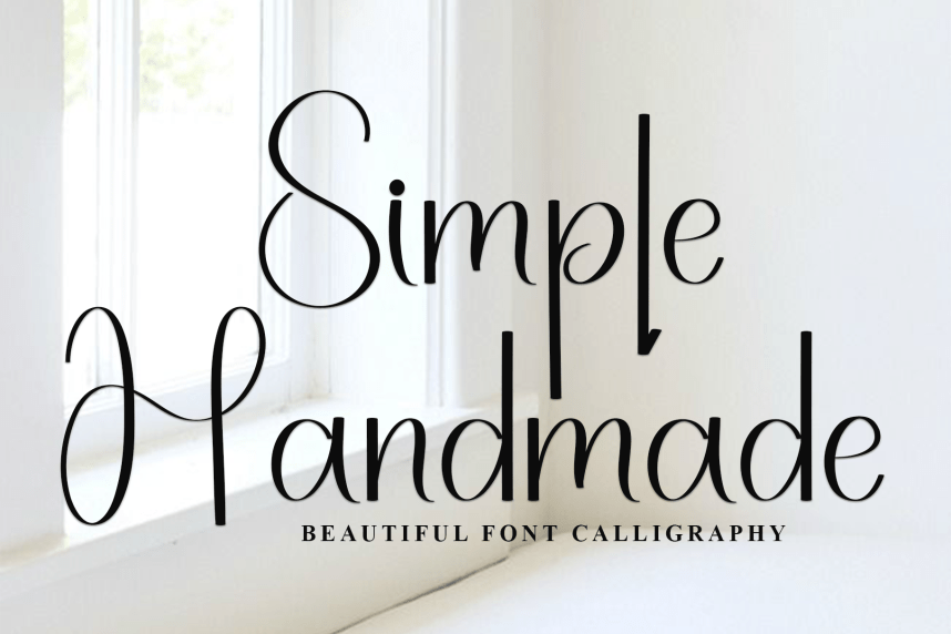 Monography Simple Handwritten Font preview image 4