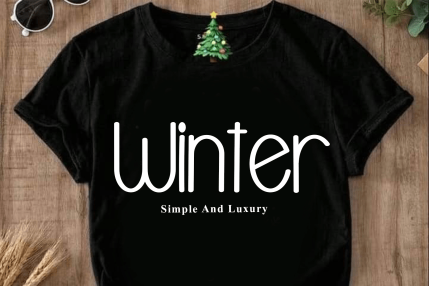 Winter Candy Handmade Font preview image 2