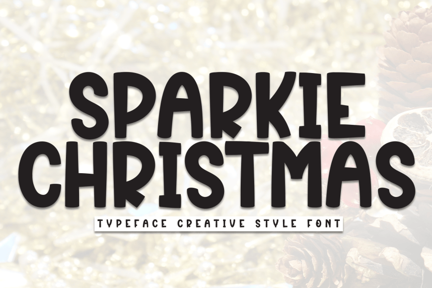 Sparkie Christmas - Creative Style Font