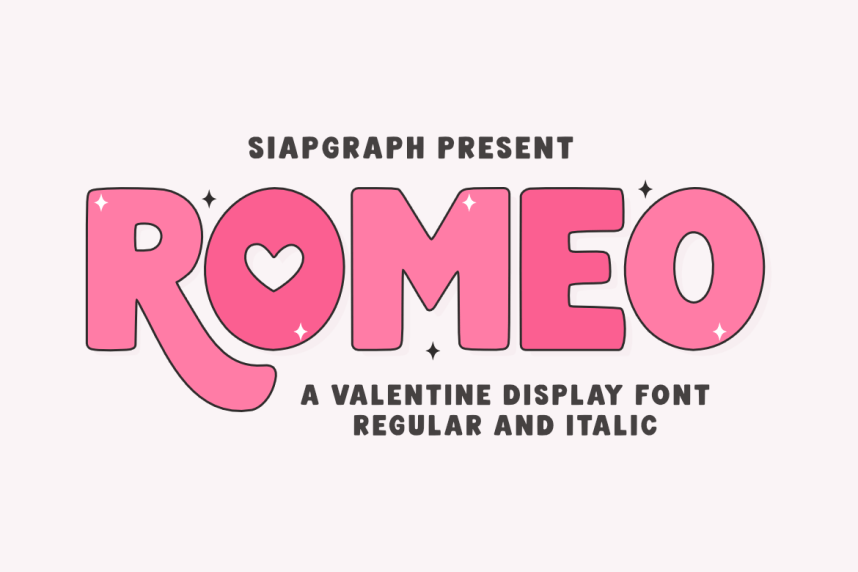 Romeo - Retro Quirky Font