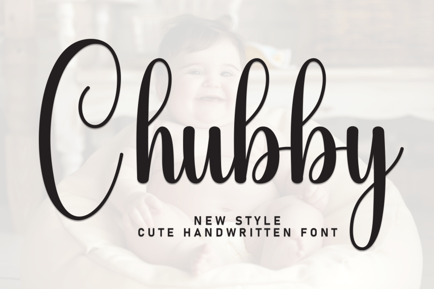 Chubby - New Style Handwritten Font