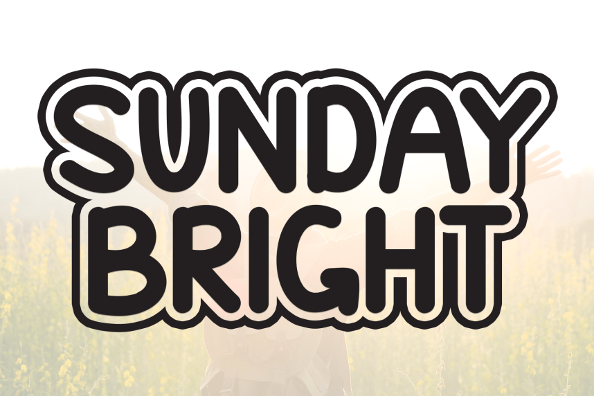 Sunday Bright - Playful Display Font