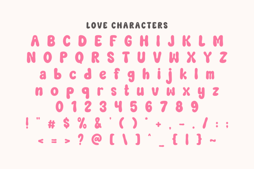 Love Yourself Font Duo preview image 2