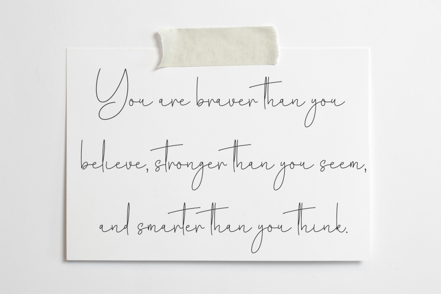 Calligraphy – New Style Handwritten Font preview image 2