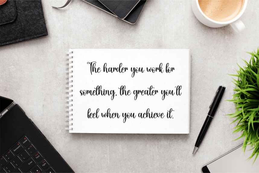 Winter Snowman – Elegant Script Handwritten Font preview image 3