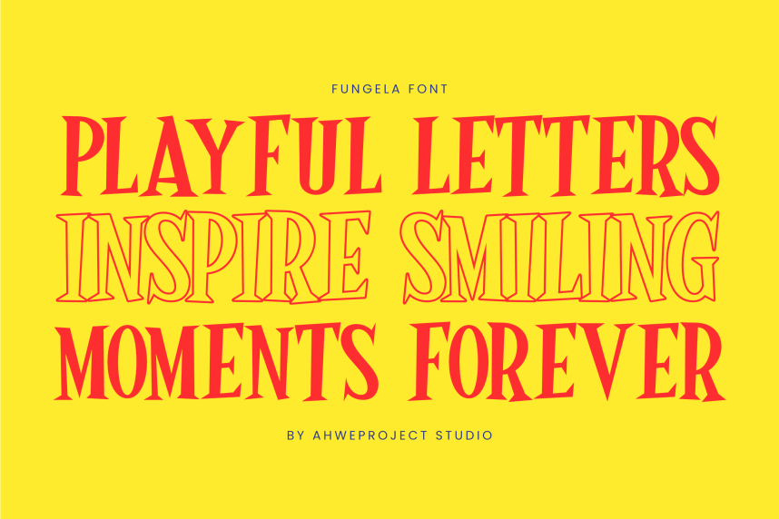 Fungela Font preview image 3