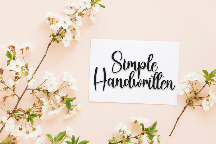 Winter Snowman – Elegant Script Handwritten Font preview image 5