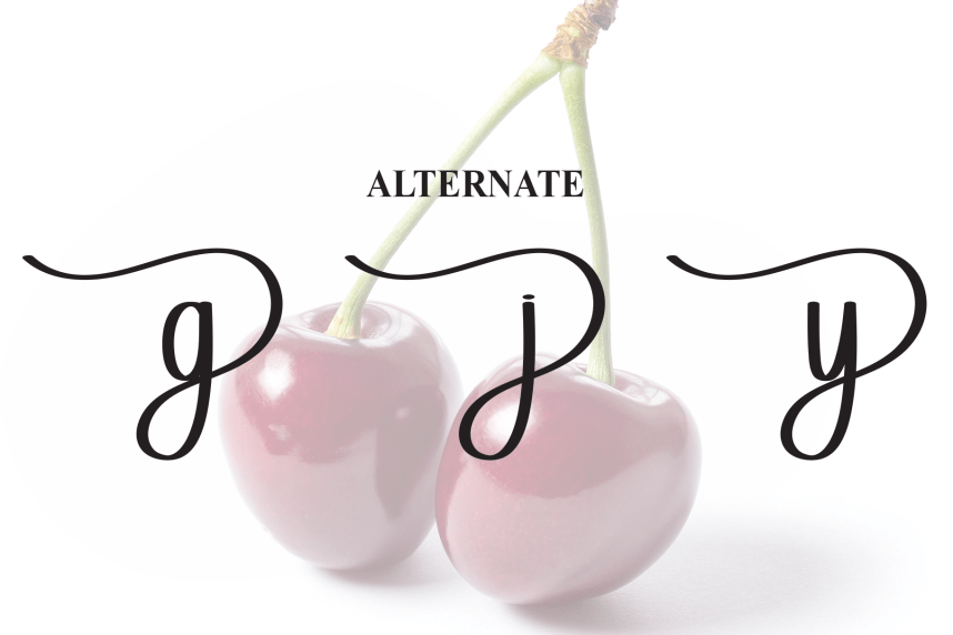 Cherry Simple Handmade Font preview image 5