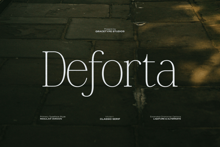 Deforta Font