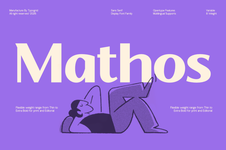 TG Mathos Font