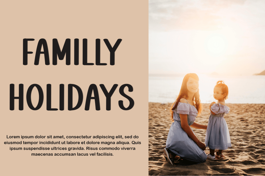 Simple Stacked Playful Font preview image 4