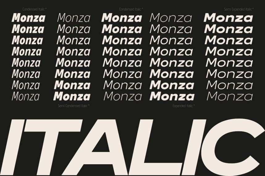 GC Monza Font preview image 4