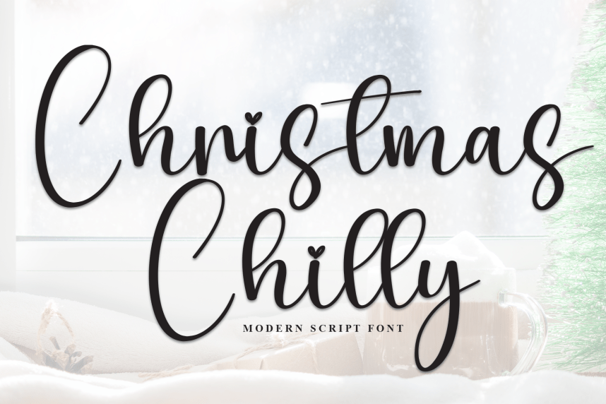 Christmas Chilly – Elegant Handwritten Font