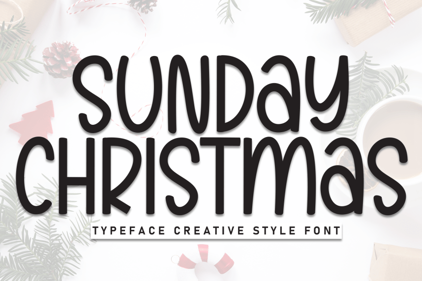 Sunday Christmas Script Font