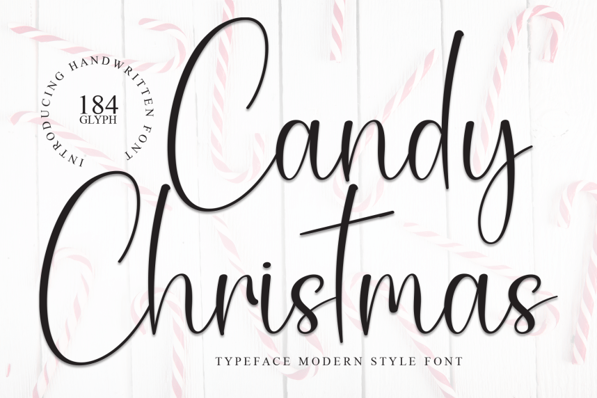 Candy Christmas Script Font