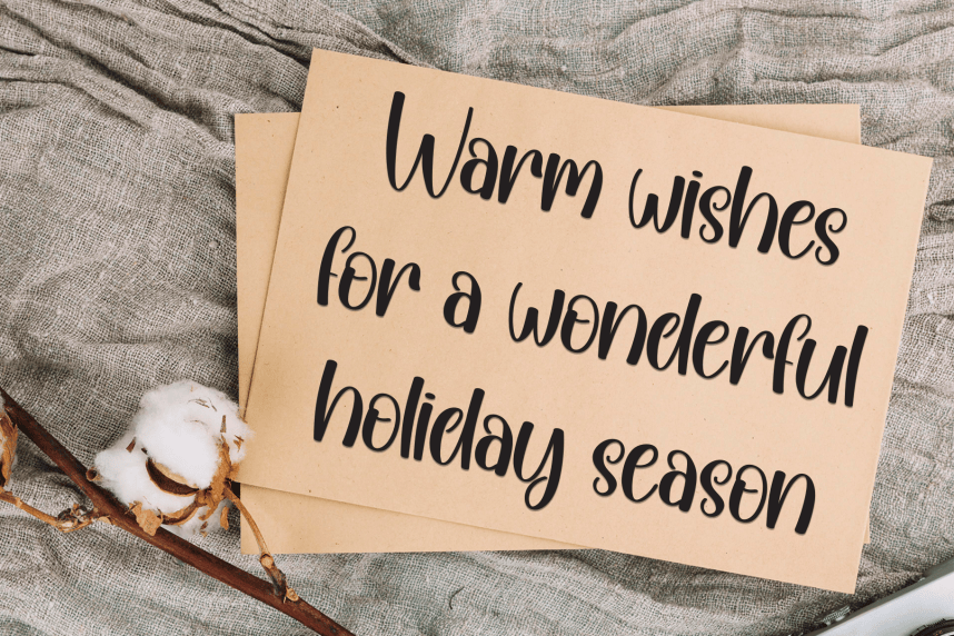 Daily Christmas – New Style Moder Font preview image 3