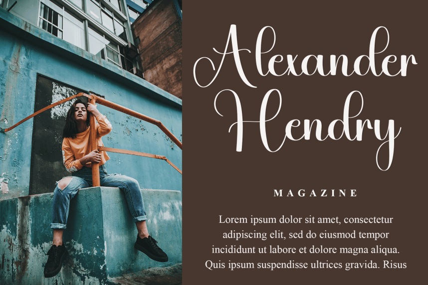 Autography – Luxury Handwritten Script Font preview image 2