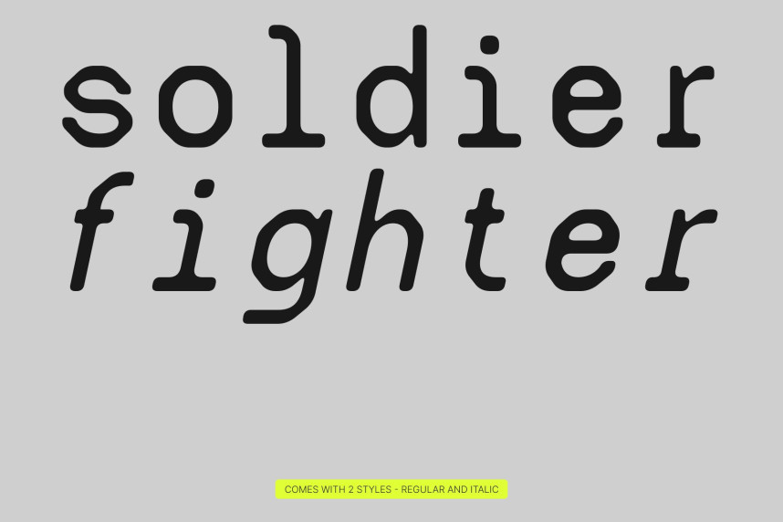CS Arcel Mono Rounded Font preview image 2