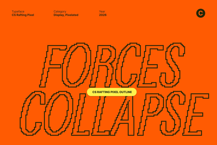 CS Rafting Pixel Font preview image 2