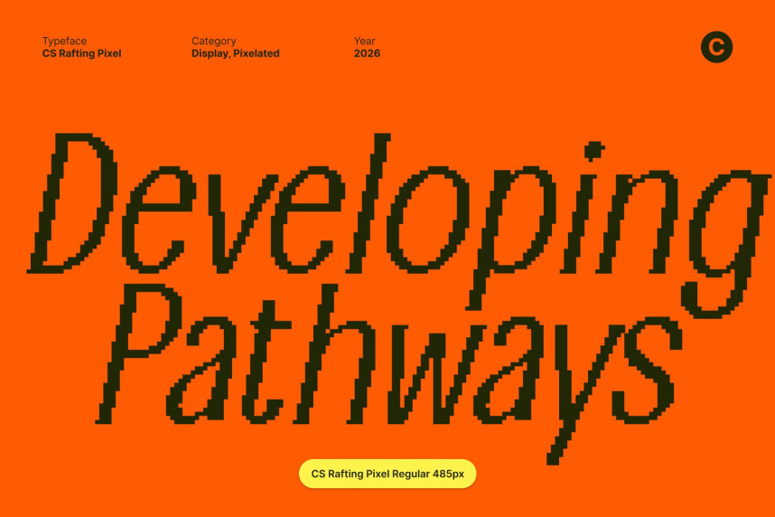 CS Rafting Pixel Font preview image 3