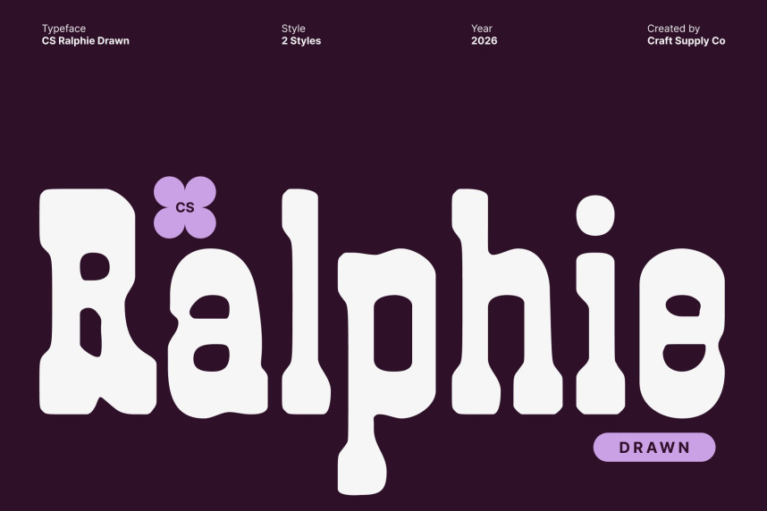 CS Ralphie Drawn Font
