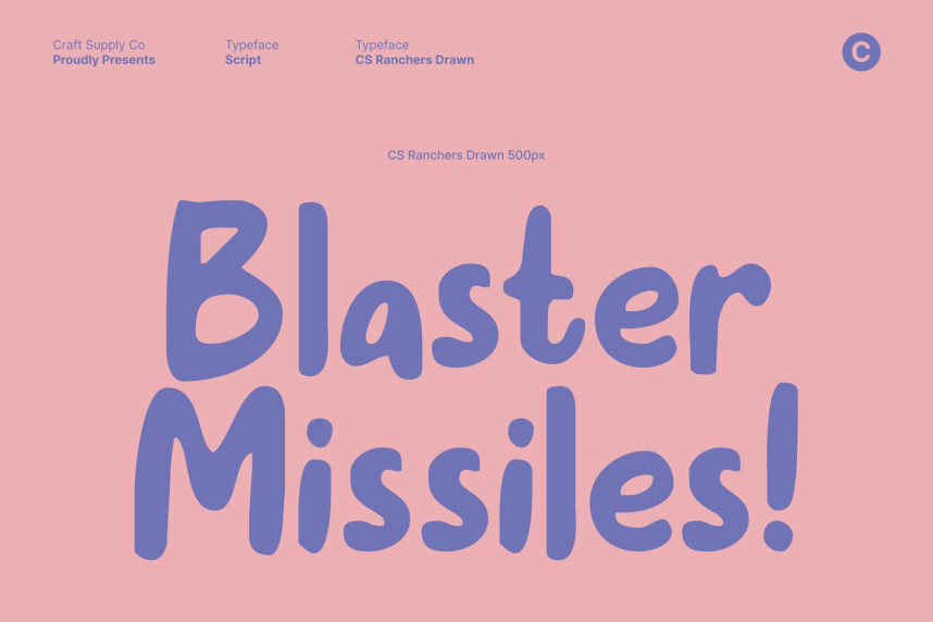 CS Ranchers Drawn Font preview image 2