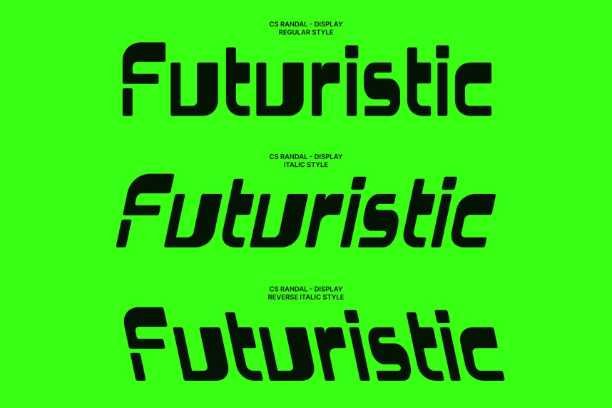 CS Randal Font preview image 3