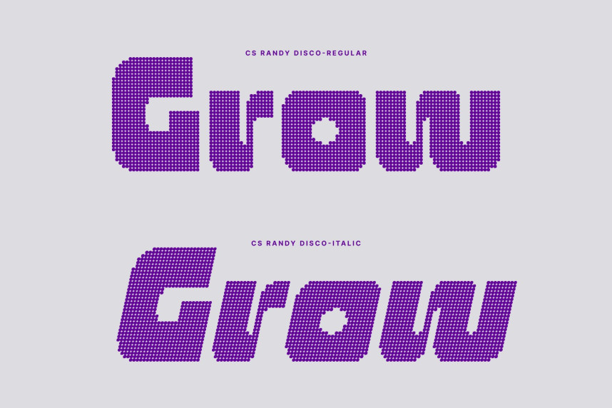 CS Randy Disco Font preview image 3