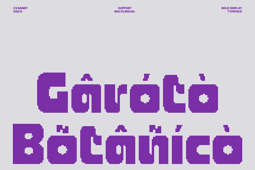 CS Randy Disco Font preview image 4