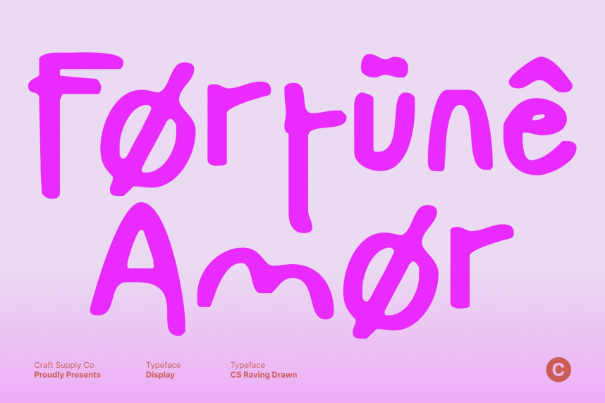 CS Raving Drawn Font preview image 4